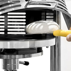 Elektryczna prasa do ciasta do pizzy - do podkładów Ø450mm - gramatura ciasta 250g - 500g