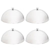 (4 pcs) Stainless Steel Plate Cloche - Ø 305mm - polished