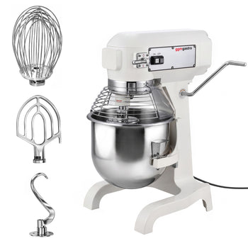 Commercial Floor Standing Planetary Mixer – 20 litres – 1.1 kW – incl. 3 mixing attachments