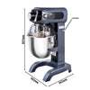 Commercial Floor Standing Planetary Mixer – 20 Litres – 1.1 kW – with Display, Lighting & 3 Attachments – Light Ivory, image 2 of 13