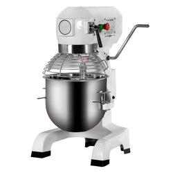 Mikser planetarny – 20 L – 750 W – z 3 końcówkami mieszającymi