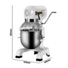 Commercial Floor Standing Planetary Mixer - 27L - 1,1kW - incl. 3 attachments