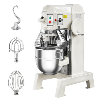 Mikser planetarny - 60 litrów - 3 kW - w zestawie 3 nasadki mieszające - Prime Gastro