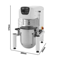 Mikser planetarny - 10L - 370W - z 3 końcówkami mieszającymi