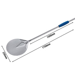 Łopatka do pizzy - AZZURRA - stal nierdzewna - Ø 230 mm