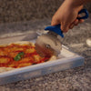 Radełko do pizzy PREMIUM - Ø100mm - stal nierdzewna AISI 420 - Niebieski