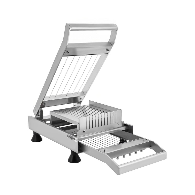 Praline cutter – wire spacing: 14 and 28 mm – with 2 frames