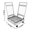 Praline cutter – double – wire spacing: 21 and 28 mm – with 2 frames