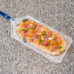 Łopatka do pizzy – AZZURRA – aluminium – 600 x 400 mm – perforowana