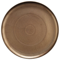 (12 sztuk) Talerze do pizzy – porcelana – Ø 310 mm – połyskujący beż