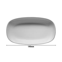 (12 sztuk) ENTity - Półmisek / talerz owalny - Ø 19 cm
