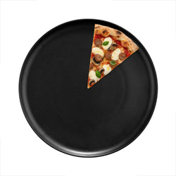 (12 sztuk) Talerze do pizzy – porcelana – Ø 310 mm – czarne