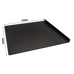 Blacha do pizzy – aluminium – pokryta teflonem – 310 x 310 x mm – odpowiednia do piekarnika Speedofen SOV