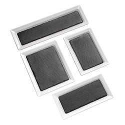 (6 sztuk) Taca GN 1/4 - PURE - melamina - wysokość: 30 mm