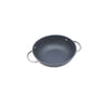 Patelnia typu wok PREMIUM – nadaje się do kuchenek indukcyjnych – średnica 32 cm – stal nierdzewna – wysoka