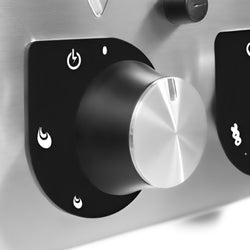 Elektryczny ciśnieniowy kocioł warzelny – 150 litrów – 18 kW – ogrzewanie pośrednie – z zaworem dopływu wody i spustowym