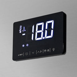 Szafa mroźnicza ze stali nierdzewnej Premium PLUS - 1240 litrów - GN 2/1 - 1240 litrów - z 2 drzwiami