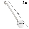 (4 szt.) Łyżka do ryżu – stal nierdzewna – Ø 180 mm – długość: 600 mm