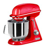 Commercial Countertop Planetary Mixer - 7L - 350W - incl. 3 attachments - Red