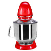 Commercial Countertop Planetary Mixer - 7L - 350W - incl. 3 attachments - Red