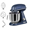 Commercial Countertop Planetary Mixer - 7L - 350W - incl. 3 attachments - Cobalt Blue