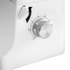 Mikser planetarny – 7 L – 800 W – z 3 końcówkami mieszającymi i osłoną przeciwbryzgową – biały