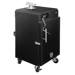 Wędzarnia elektryczna - Cyfrowa - 509x581x1058mm - 4 półek - na kółkach - Czarny