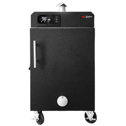 Wędzarnia elektryczna - Cyfrowa - 509x581x1058mm - 4 półek - na kółkach - Czarny