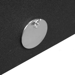 Wędzarnia elektryczna - Cyfrowa - 509x581x1058mm - 4 półek - na kółkach - Czarny