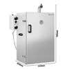 Wędzarnia elektryczna - Manualna - 410x450x985mm - 4 rusztów