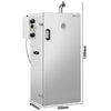 Piec wędzarniczy – elektryczny – 1 kW – manualny – z 8 półkami