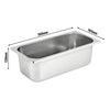 VG3612 Napoli Ice Cream Pan - Stainless Steel - 360x165x120mm - 5L
