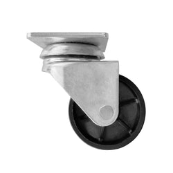 (4 szt.) Zestaw kołek do zamrażarki - z hamulcami (2 z 4) - 115x50mm - Wysokość: 70mm - Ø 48mm - kompatybilny z TTG449N, TTG466EN, TTG534EN, TTG553N