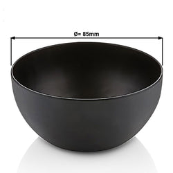 (6 szt.) Miski na przekąski/dipy - czarne