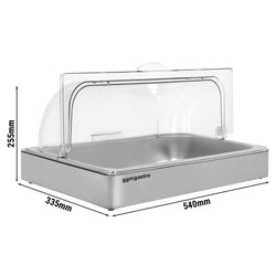 Pokrywa typu rolltop – w zestawie pojemnik GN 1/1