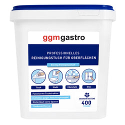 (1 sztuka) – dozownik chusteczek czyszczących z 400 jednorazowymi chusteczkami nawilżanymi – pojedyncze pobieranie chusteczek – w zestawie 3 opakowania uzupełniające po 400 chusteczek