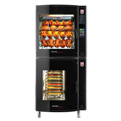 UBERT | Obrotowy grill do kurczaka - włącznie z piecem konwekcyjno - parowym CONVEX® 8x GN 1/1