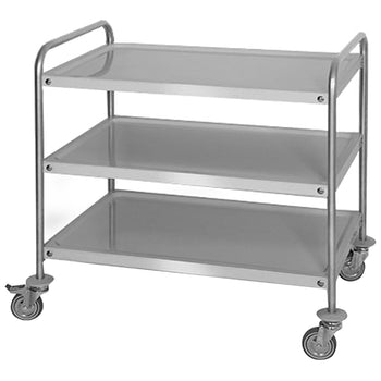 Wózek do serwowania - 1000x500mm - z 3 półkami do przechowywania - Prime Gastro