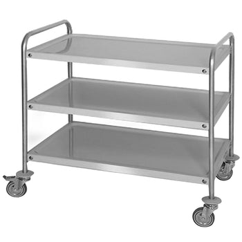 Wózek do serwowania - 1200x600mm - z 3 półkami do przechowywania - Prime Gastro