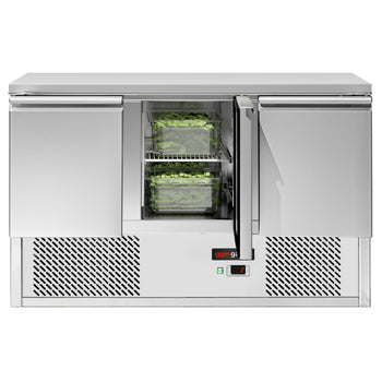 Stół chłodniczy ECO - 1370x700 mm - z 3 drzwiami - Prime Gastro