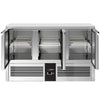 Stół chłodniczy PREMIUM – 1370 x 700 mm – z 3 drzwiami