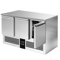 Stół chłodniczy PREMIUM - 1370x700 mm - 3 drzwi