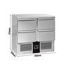 Stół chłodniczy PREMIUM – 900 x 700 mm – z 4 szufladami