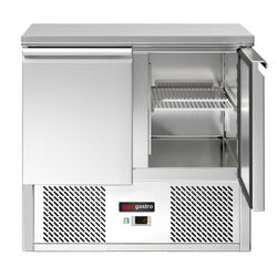 Stół chłodniczy ECO – 900 x 700 mm – z 2 drzwiami