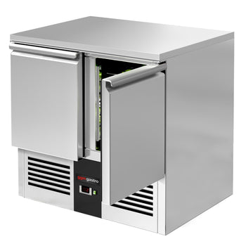 Stół chłodniczy PREMIUM - 900x700 mm - 2 drzwi - Prime Gastro