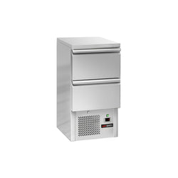 Stół chłodniczy ECO - 450x700 mm - z 2 szufladami