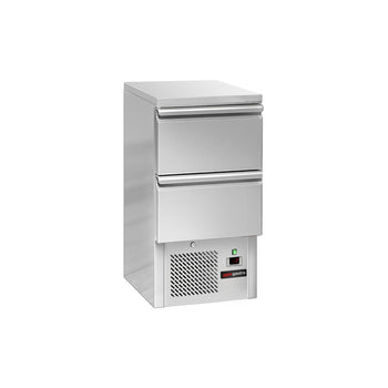 Stół chłodniczy ECO - 450x700 mm - z 2 szufladami - Prime Gastro