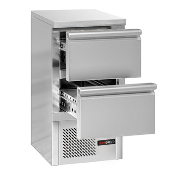 Stół chłodniczy ECO - 450x700 mm - z 2 szufladami - Prime Gastro