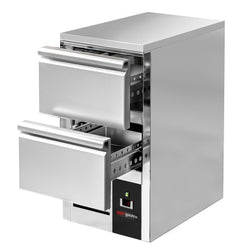 Stół chłodniczy PREMIUM - 450x700mm - 2 szuflady