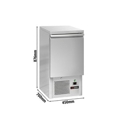 Stół chłodniczy ECO - 450x700 mm - z 1 drzwiami